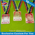 Rectangle volleyball championship medal With Your Own Logo